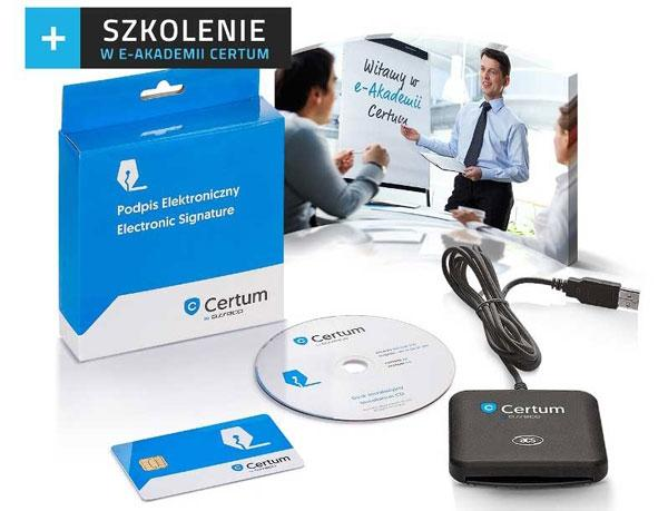 Zestaw CERTUM Standard