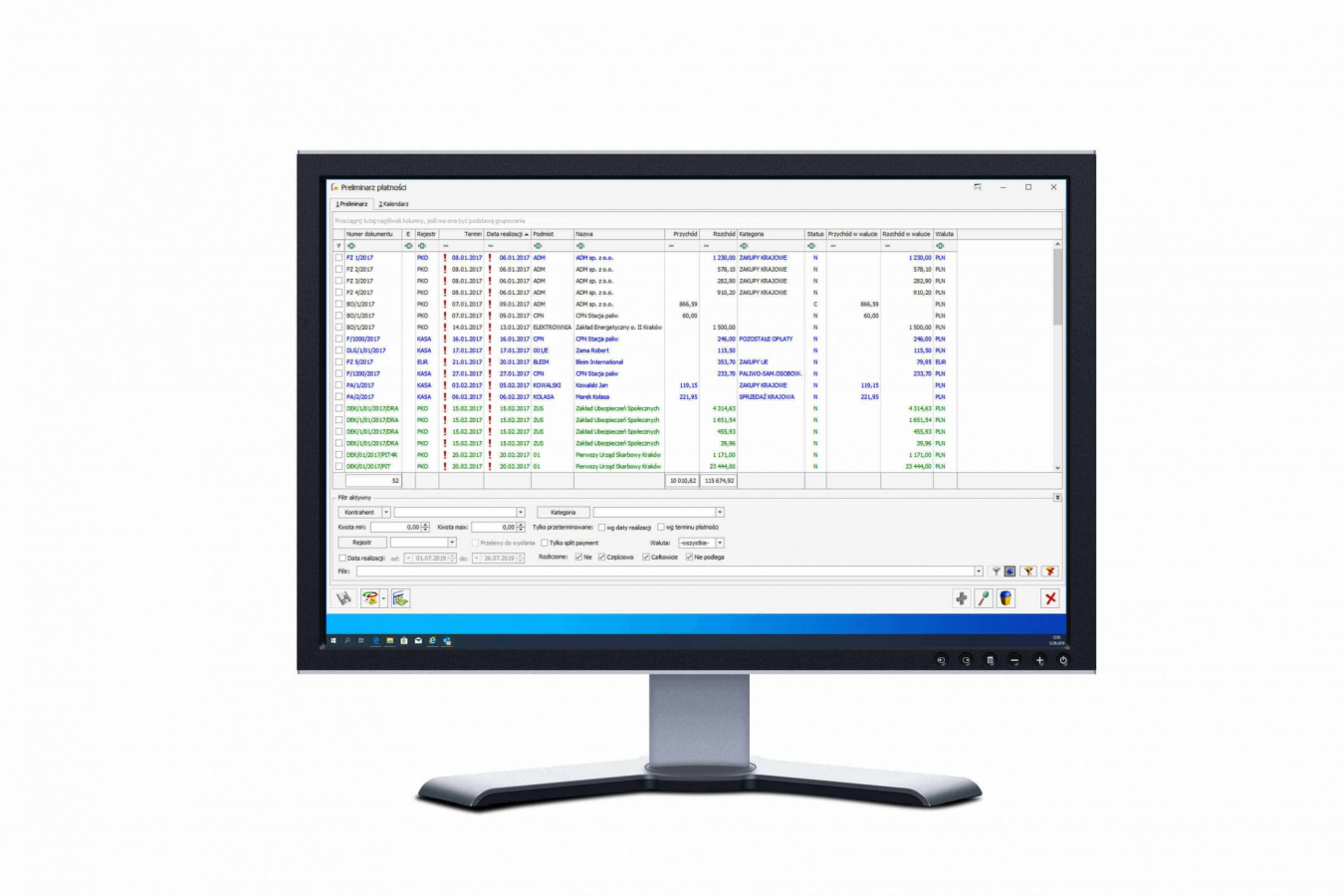 Comarch ERP Optima Moduł Dostępowy (Kasa/Bank)