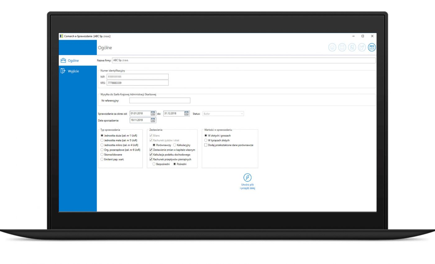 Comarch e-sprawozdania